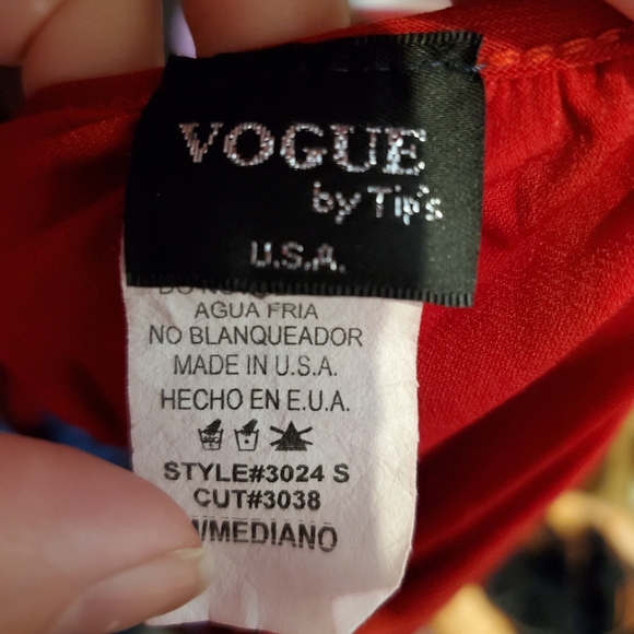 Vogue by Tip's 90s Y2k Off Shoulder Top or Dress - Picture 8 of 9